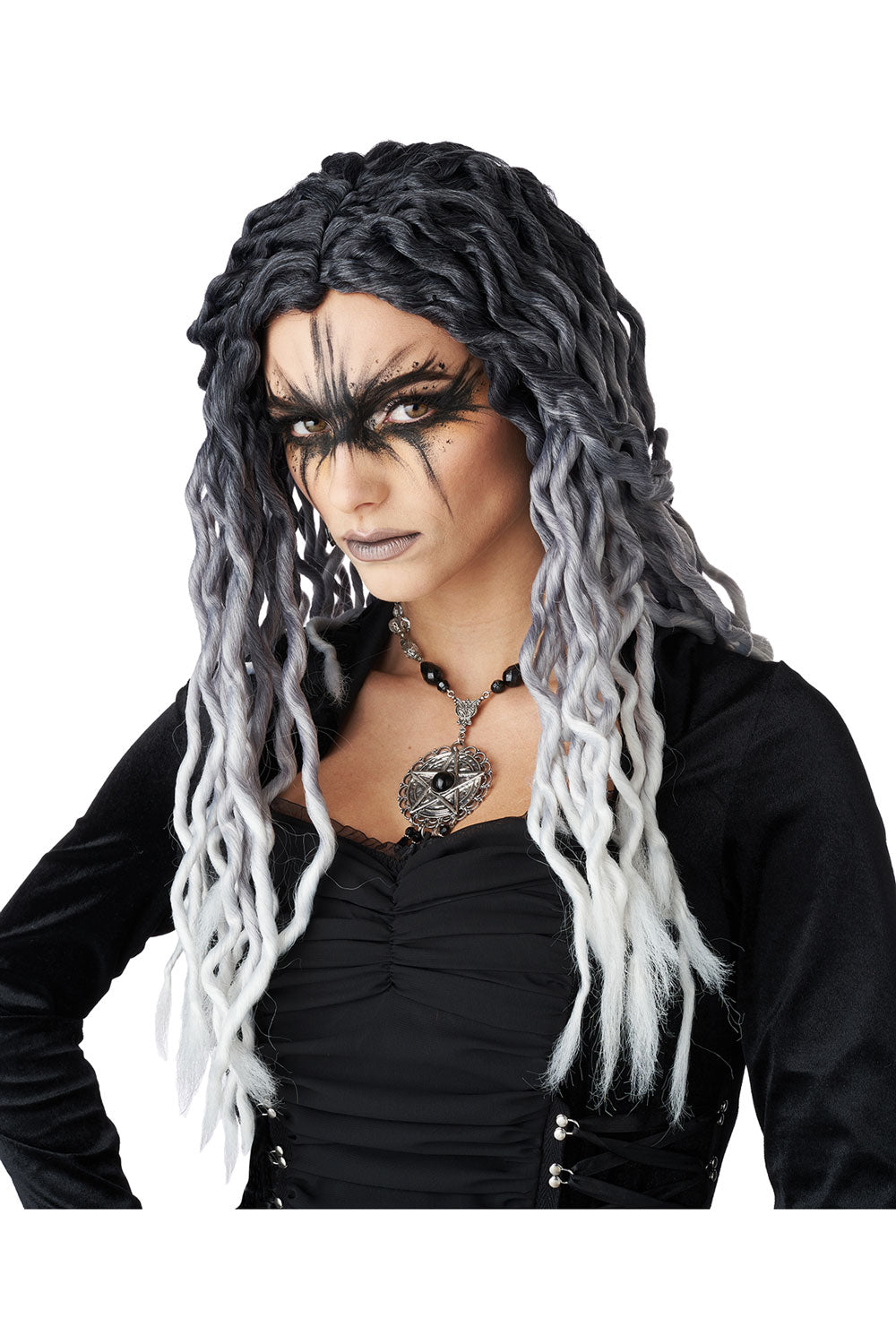 Ombre Crinkle Dreads Wig California Costume 7021-205