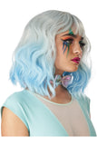 Pastel Textured Long Bob Wig California Costume 7022/067