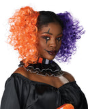 Purple And Orange Curly Clips California Costume 7023/106
