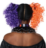 Purple And Orange Curly Clips California Costume 7023/106
