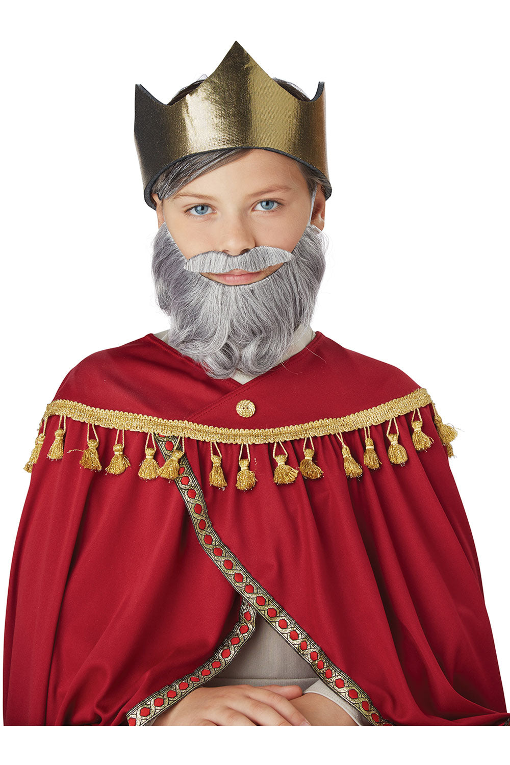 WISE MAN BEARD & MOUSTACHE/CHILD California Costume 70918