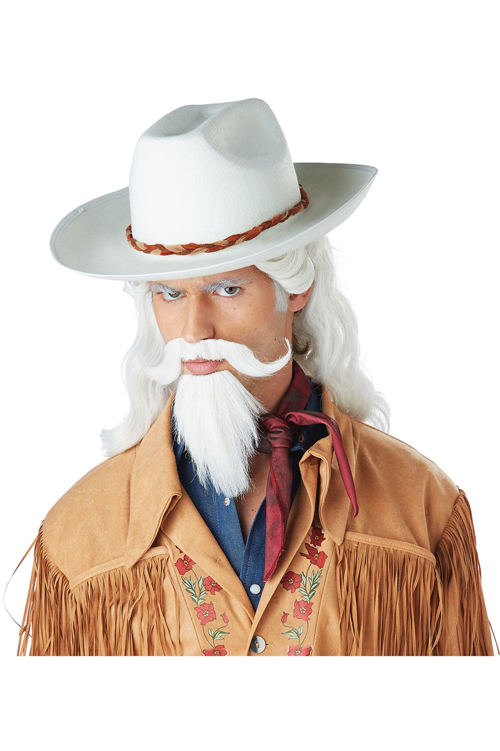 BUFFALO BILL WIG California Costume 70922