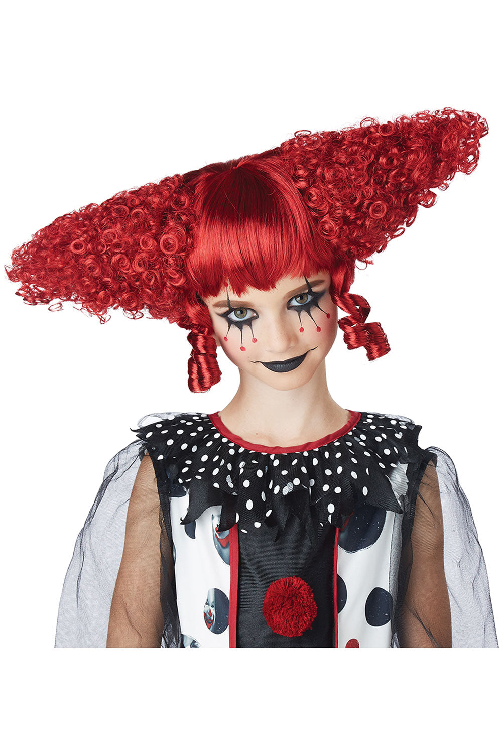 CREEPY CLOWN WIG California Costume 70933