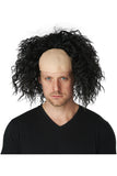 CLOWN PATTERN BALDNESS BALD CAP WIG California Costume 70945