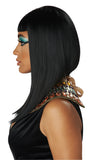 ANGULAR EGYPTIAN CUT WIG California Costume 70949