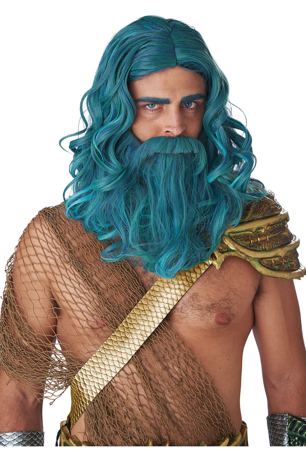 Ocean King Wig And Beard Set California Costume 7120/113
