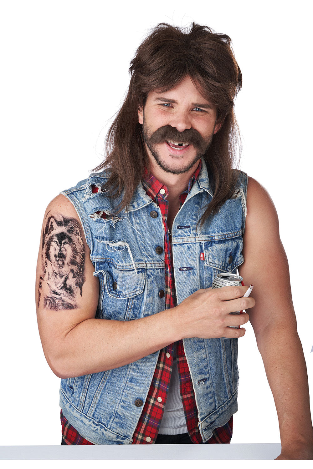 The Lone Wolf Mullet Wig California Costume 7120/120