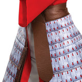 Mulan Hero Red Dress Deluxe Adult Disguise 79493