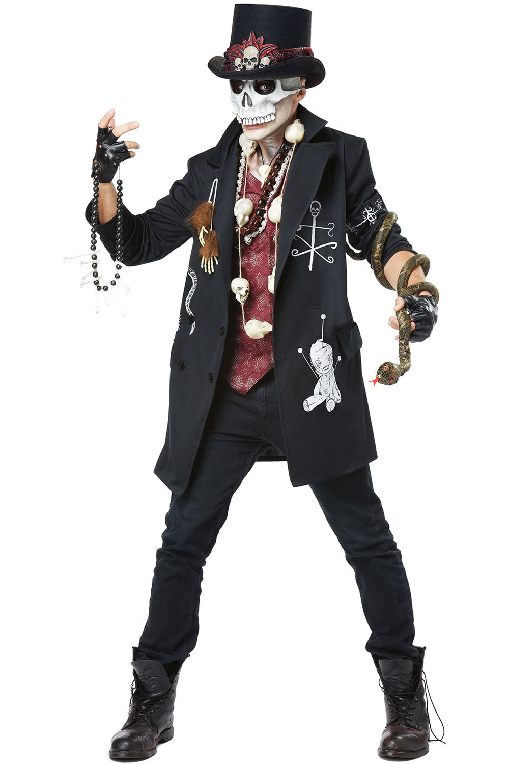 Voodoo Dude / Plus California Costume 8120/129