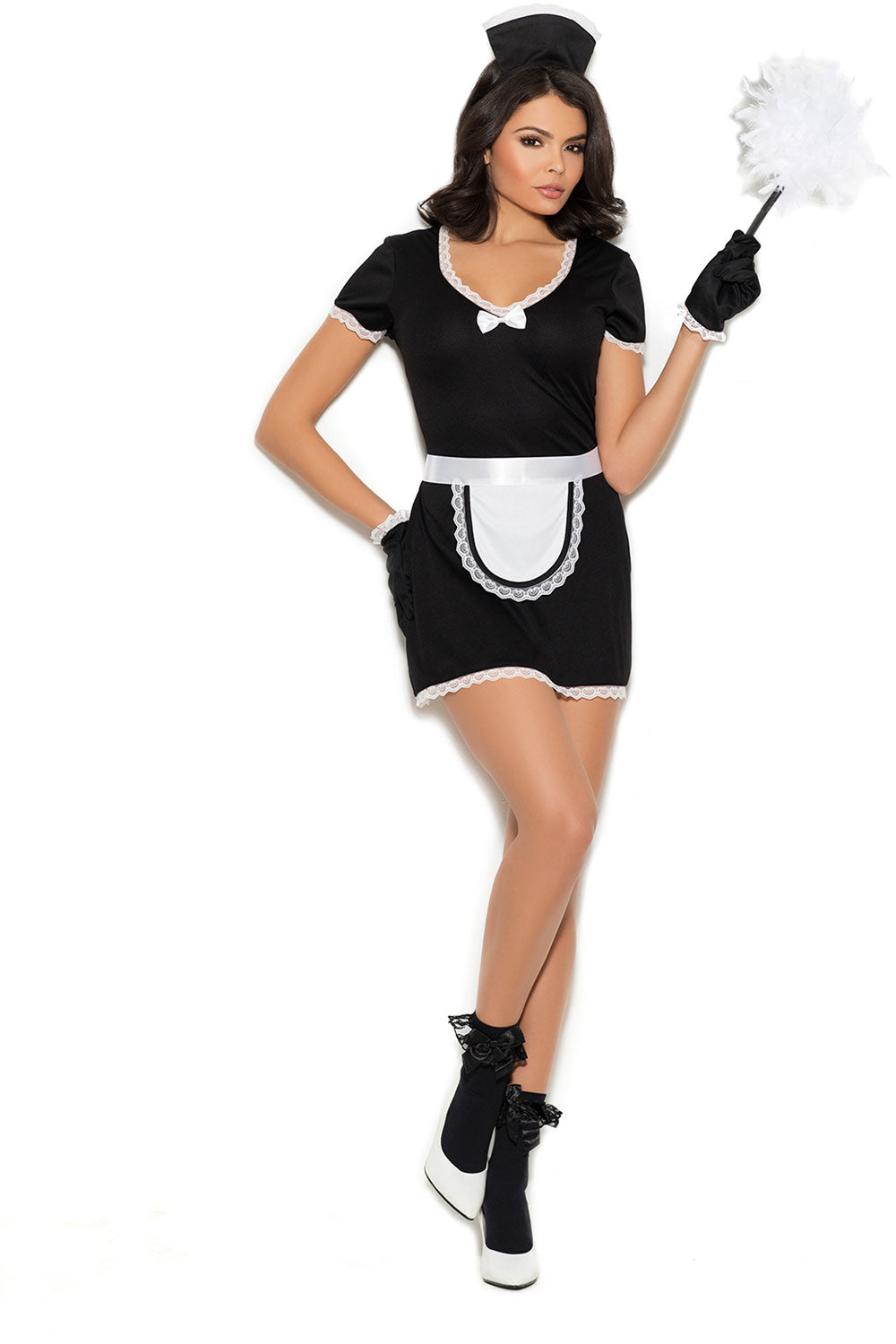 Elegant Moments Flirty Maid 99088X Plus Size Women Halloween Costume