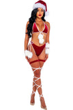 2Pc Santas Holiday Spirit Bikini Roma  C206