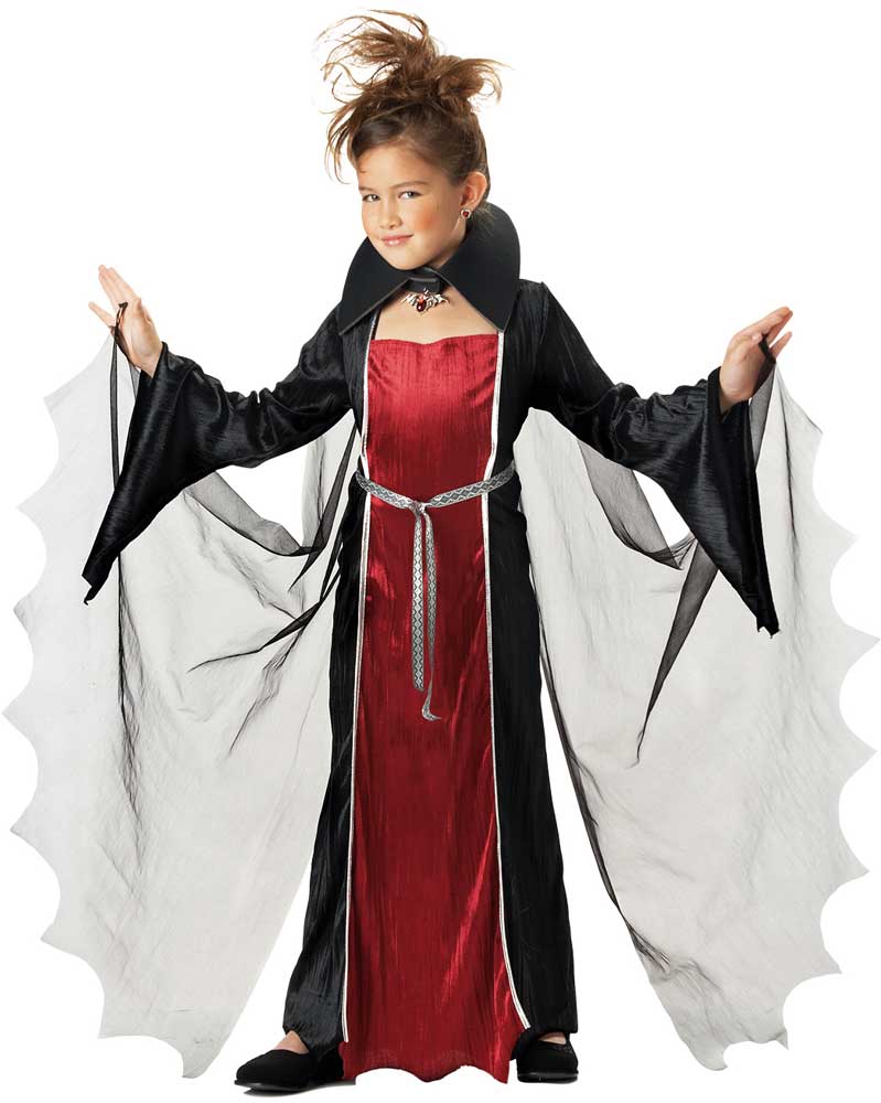 California Costumes Vampire Girl Kids Girls Halloween Costume
