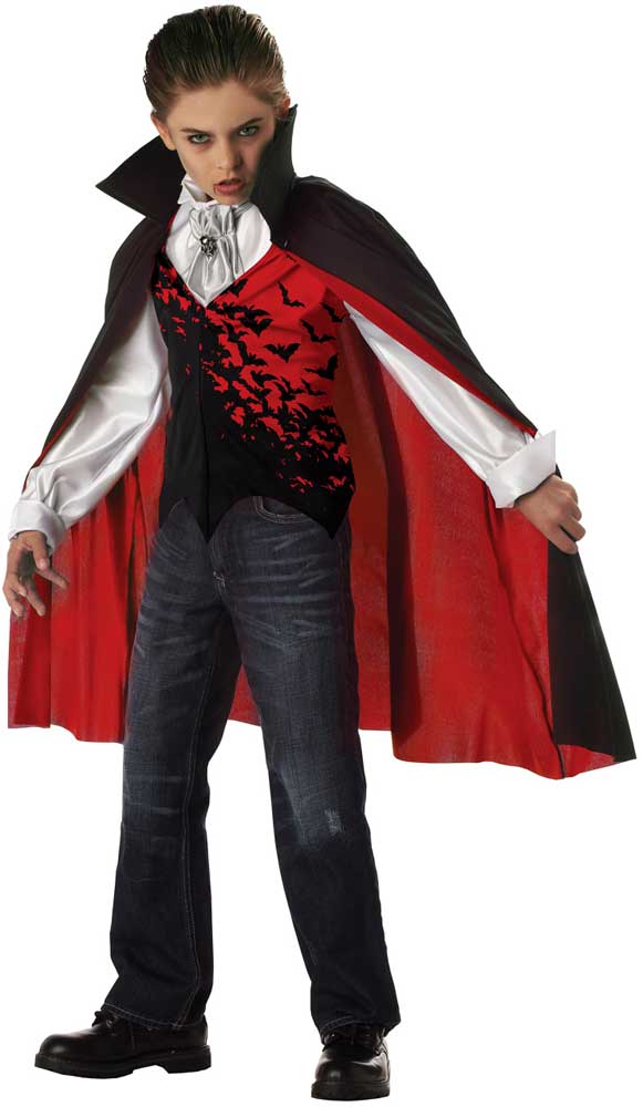 California Costumes Vampire Prince Of Darkness Kids Boys Halloween Costume