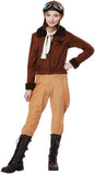California Costumes Amelia Earhart/Aviator Kids Girls Halloween Costume