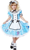 California Costumes Deluxe Alice In Wonderland Kids Girls Halloween Costume