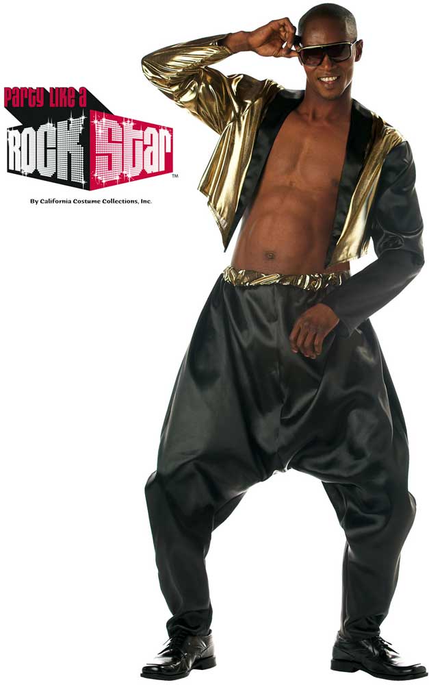Old School Rapper Pants California Costume 00789