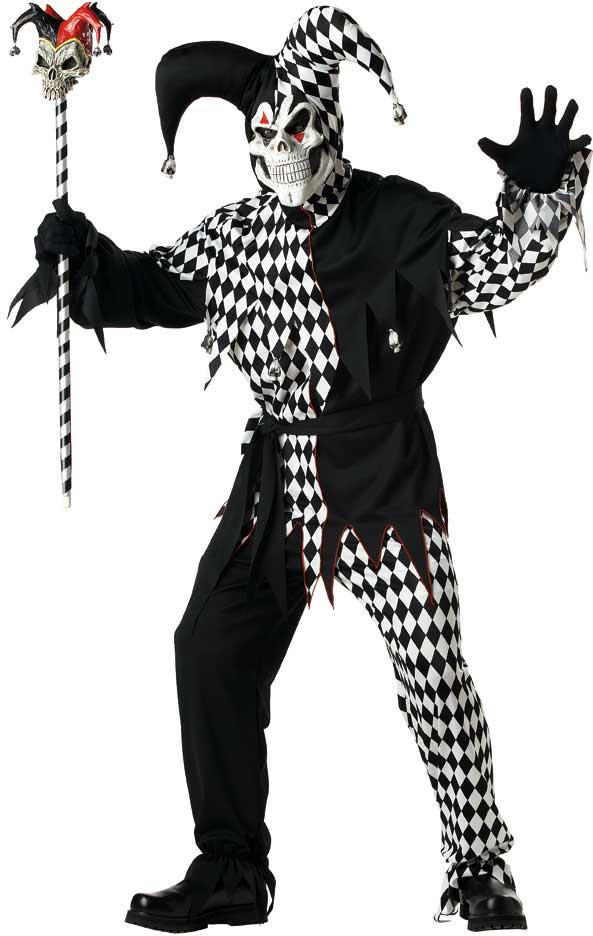 Evil Jester California Costume 00928