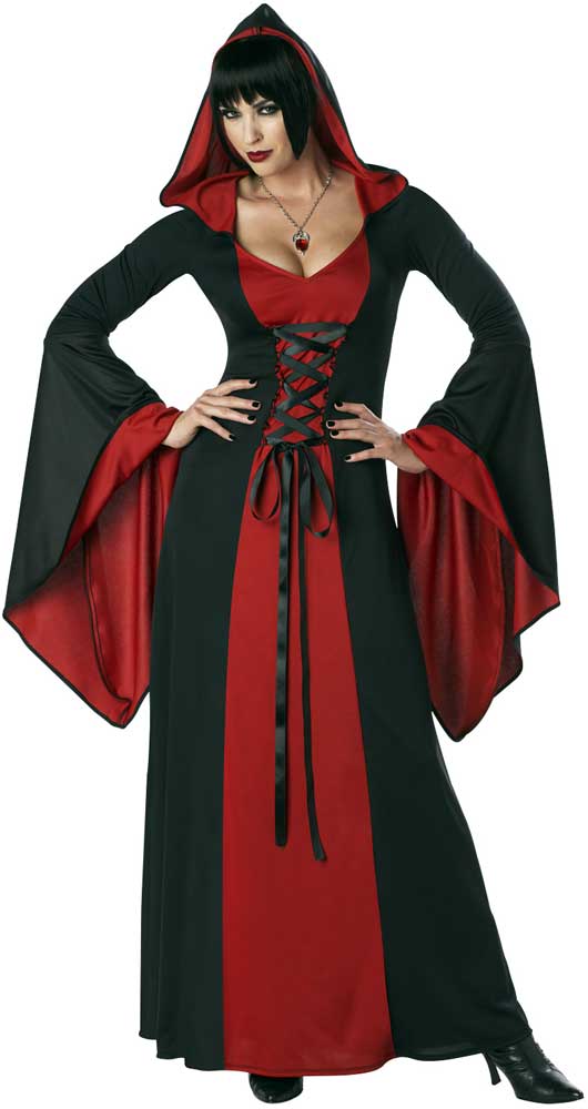 California Costumes Deluxe Hooded Robe Adult Women Halloween Costume