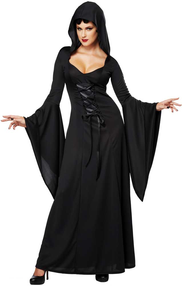 California Costumes Deluxe Hooded Robe Adult Women Halloween Costume