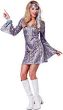 70's Disco Dance Babe Costume California Costume 01367