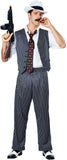 California Costumes Pinstripe Mafia Gangster Adult Men Halloween Costume