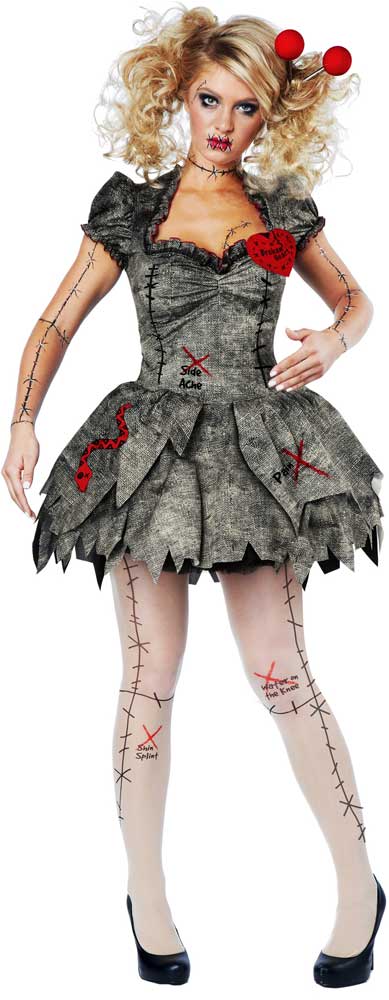 Voodoo Rag Doll Costume California Costume 01585
