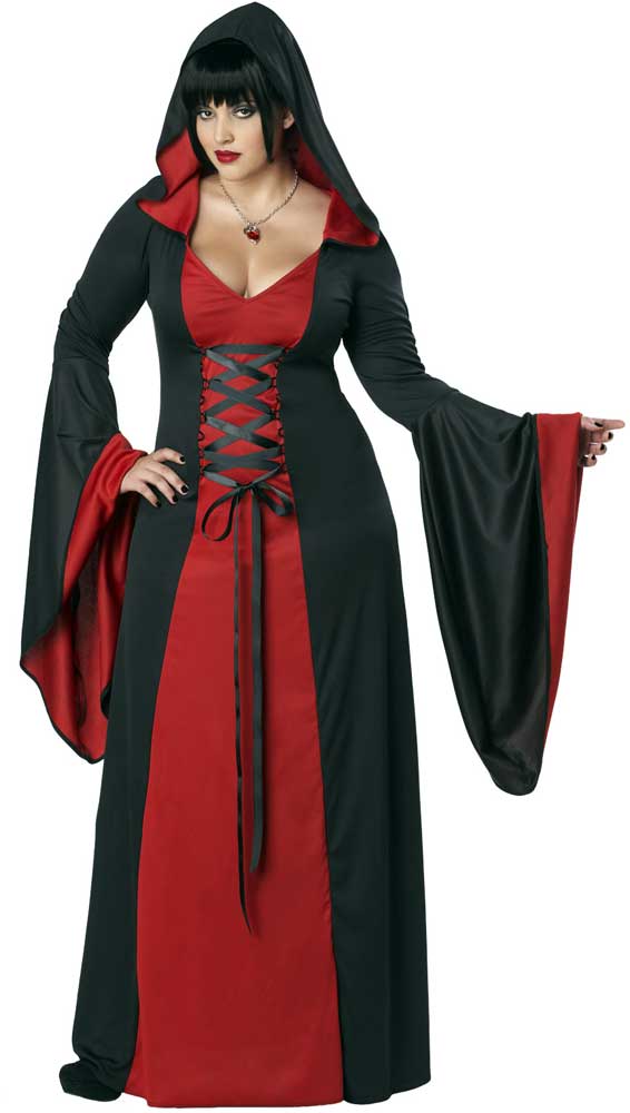 Plus Size Deluxe Hooded Robe Costume California Costume 01703