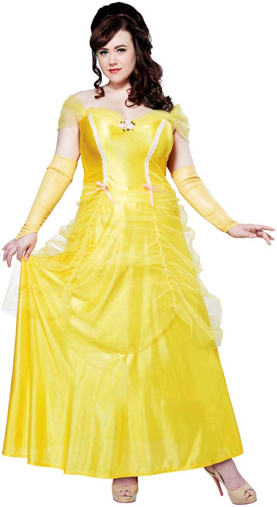 California Costumes Classic Princess Belle Plus Size Women Halloween Costume