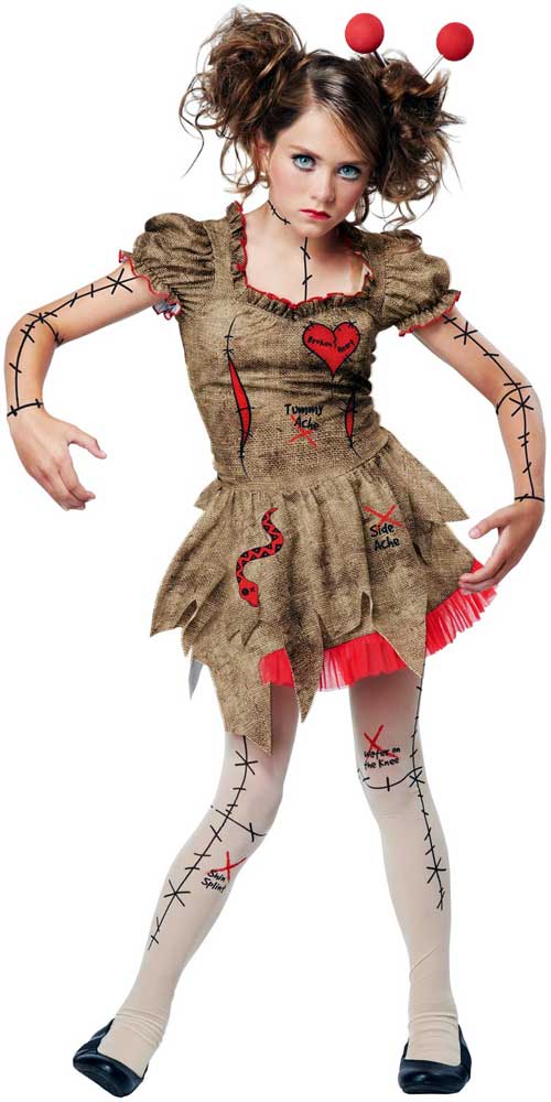 VOODOO DOLLY / TWEEN California Costume 04078