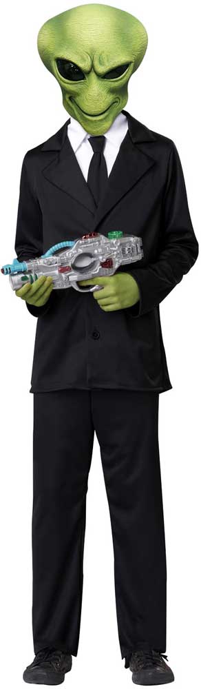 ALIEN MASK & HANDS California Costume 60606
