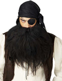 Pirate Beard & Moustache California Costume 70490
