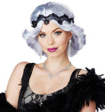 20S GLITZ AND GLAMOUR WIG & HEADBAND California Costume 70709
