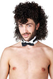 Curly Mullet Styled Brown Hair Wig California Costume 70772