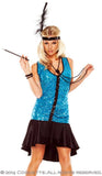 Flapper Mini Dress Costume Coquette M6123