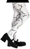 Stitched White Pantyhose Disguise 14392
