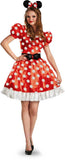 Red Minnie Classic Adult Disguise 58791