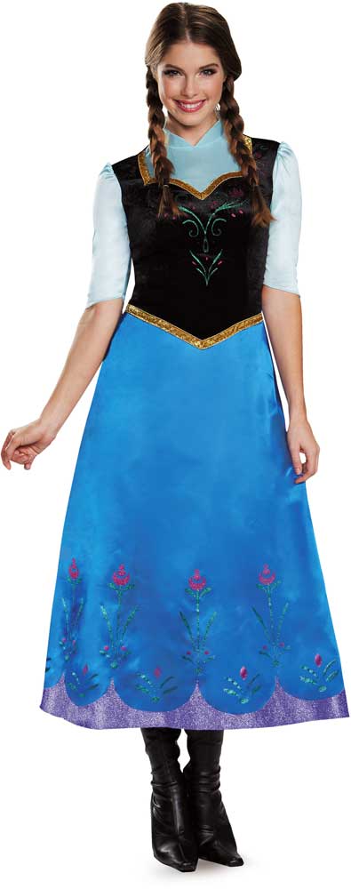 Anna Traveling Deluxe Adult Disguise 83151