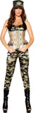 Camo Army Soldier Costume Roma 4331