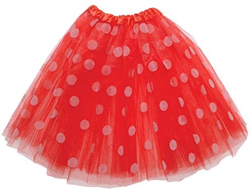 Promo Tutu - Red Polka Dots Underwraps  25749