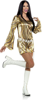 Disco Chick-Brown Swirls Underwraps 29915