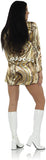 Disco Chick-Brown Swirls Underwraps 29915
