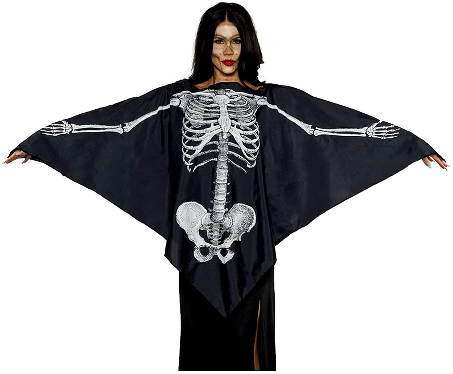 Skelton Poncho Underwraps 29957