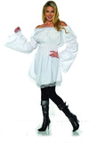 Versatile Peasant Shirt- White Underwraps 29968