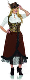 Steampunk Vest - Brown Underwraps 29999