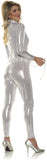 Metallic Jumpsuit-Platinum Underwraps 30149