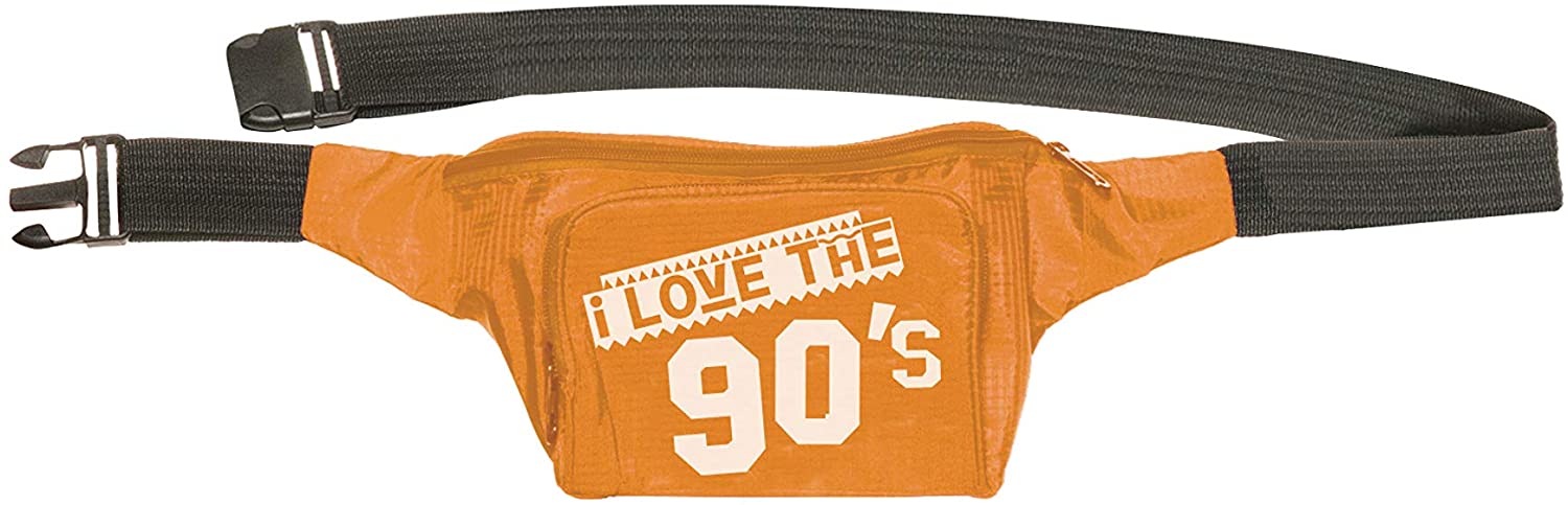 90?S Fanny Packs-Orange Underwraps 30246