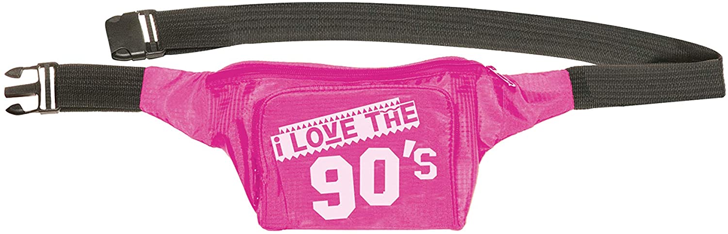 90?S Fanny Packs-Pink Underwraps 30247