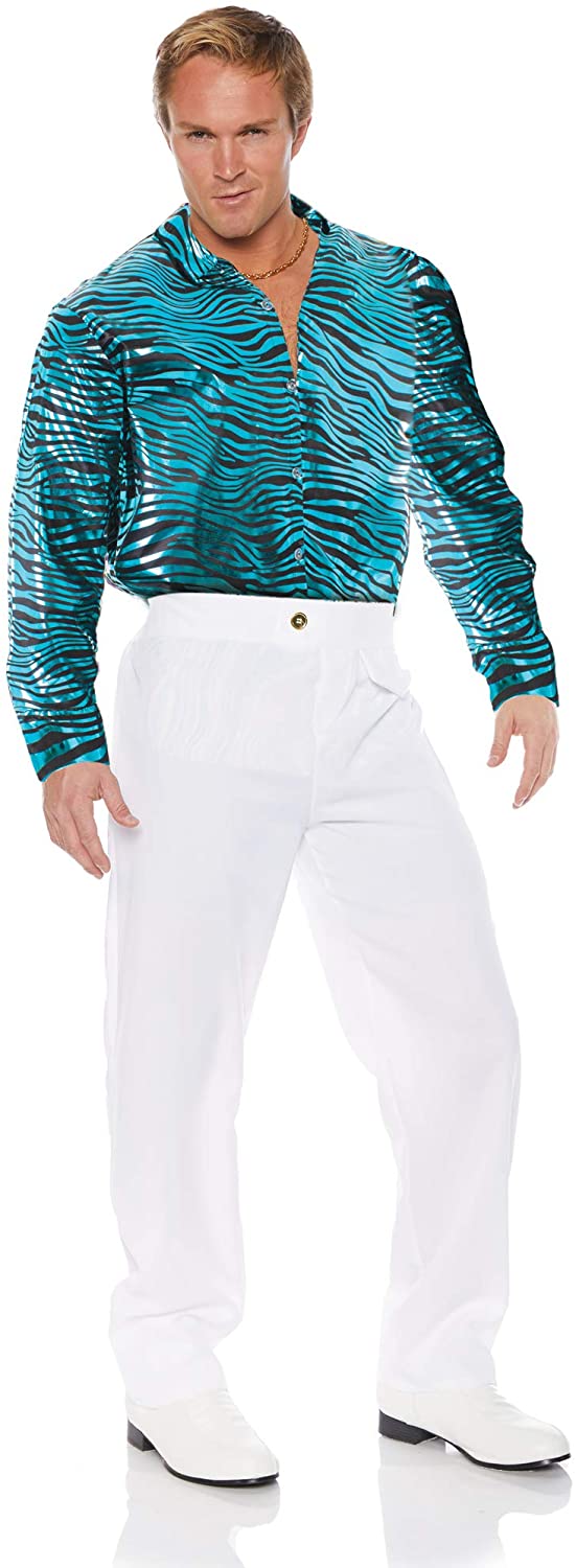 Tiger Disco Shirt Blue Underwraps  30301