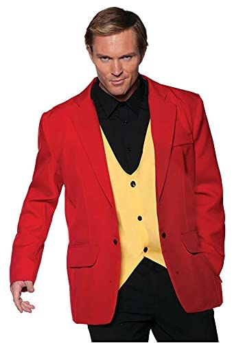 Jacket & Vest Set- Red Underwraps  30385