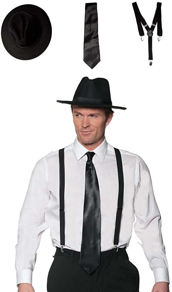 Gangster Accessory Kit- Black Underwraps 30398